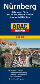ADAC StadtPlan Nürnberg