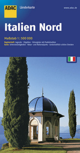 ADAC Länderkarte Italien Nord