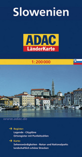 ADAC Karte Slowenien