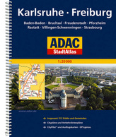ADAC StadtAtlas Karlsruhe, Freiburg
