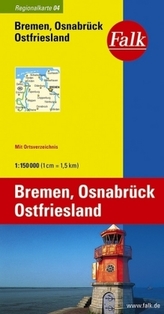 Falk Plan Bremen, Osnabrück, Ostfriesland