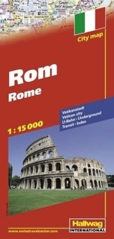 Hallwag CityMap Rom. Rome. Roma
