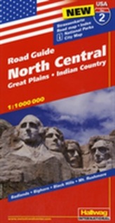 Hallwag USA Road Guide North Central