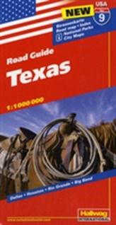 Hallwag USA Road Guide Texas