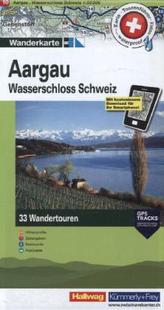 Hallwag Wanderkarte Aargau, Wasserschloss Schweiz