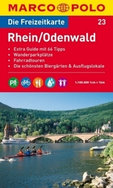 Die Freizeitkarte Rhein / Odenwald