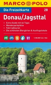Die Freizeitkarte Donau, Jagsttal