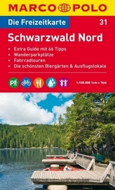 Die Freizeitkarte Schwarzwald Nord