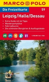 Die Freizeitkarte Leipzig, Halle, Dessau