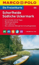 Die Freizeitkarte Schorfheide, Südliche Uckermark