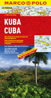 Marco Polo Karte Kuba. Cuba