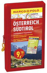 MARCO POLO Kartenset Österreich, Südtirol 1:200 000, 3 Doppelblätter