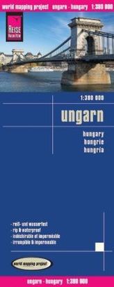 World Mapping Project Ungarn. Hungary. Hongrie; Hungria