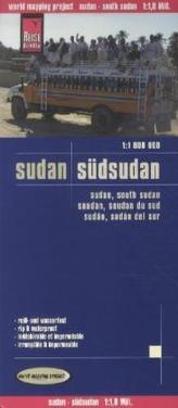 World Mapping Project Sudan, Südsudan. Sudan, South Sudan. Saudan, Saudan du Sud; Sudán, Sudán del sur