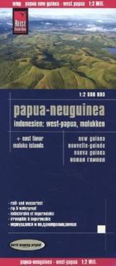 World Mapping Project Papua-Neuguinea, West-Papua. New Guinea. Nouvelle-Guinée. Nueva Guinea