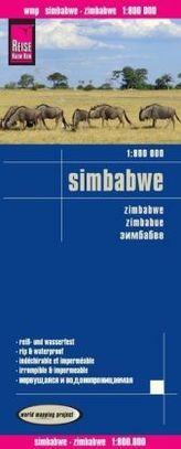 World Mapping Project Simbabwe. Zimbabwe. Zimbabue