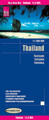 World Mapping Project Reise Know-How Landkarte Thailand (1:1.200.000). Thailande. Tailandia