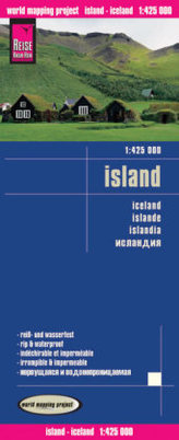 World Mapping Project Reise Know-How Landkarte Island. Iceland / Islande / Islandia