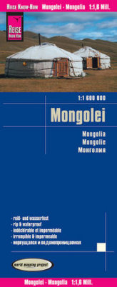 World Mapping Project Reise Know-How Landkarte Mongolei (1:1.600.000). Mongolia / Mongolie