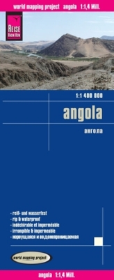 World Mapping Project Reise Know-How Landkarte Angola (1:1.400.000)