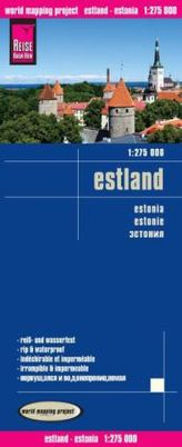 World Mapping Project Reise Know-How Landkarte Estland (1:275.000). Estonia / Estonie
