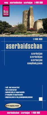 World Mapping Project Reise Know-How Landkarte Aserbaidschan (1:400.000). Azerbaijan / Azerbaidjan / Azerbaiyán