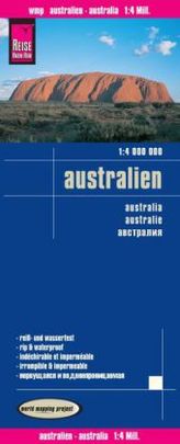 World Mapping Project Reise Know-How Landkarte Australien (1:4.000.000). Australia / Australie