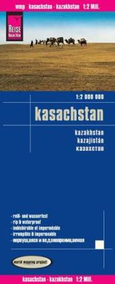 World Mapping Project Reise Know-How Landkarte Kasachstan (1:2.000.000). Kazakhstan / Kazajistán