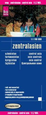 World Mapping Project Reise Know-How Landkarte Zentralasien (1:1.700.000). Central Asia; Asie centrale; Asia central