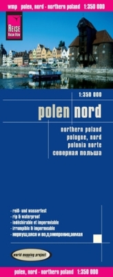 World Mapping Project Reise Know-How Landkarte Polen, Nord (1:350.000). Northern Poland / Pologne Nord / Polonia norte