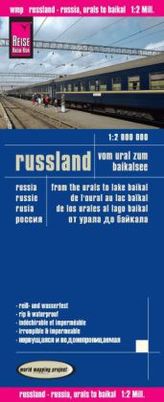 World Mapping Project Reise Know-How Landkarte Russland - vom Ural zum Baikalsee (1:2.000.000). Russia - From the Urals to the L