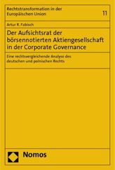 Der Aufsichtsrat der börsennotierten Aktiengesellschaft in der Corporate Governance