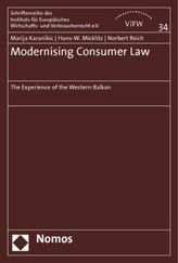 Modernising Consumer Law