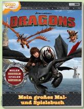 Dragons: Mein großes Mal- und Spielebuch