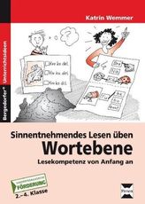 Sinnentnehmendes Lesen üben: Wortebene