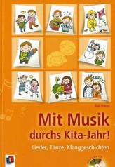 Mit Musik durchs Kita-Jahr, m. Audio-CD