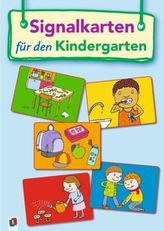 Signalkarten für den Kindergarten, m. 40 farb. Karten
