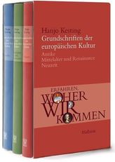 Grundschriften der europäischen Kultur, 3 Bde.