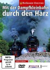 Mit der Dampfkleinbahn durch den Harz, 1 DVD