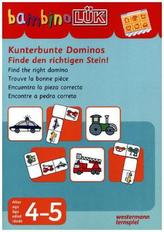 Kunterbunte Dominos - Finde den richtigen Stein