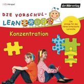 Die Vorschul-Lernraupe - Konzentration, 1 Audio-CD