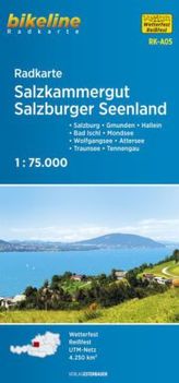 Bikeline Radkarte Salzkammergut, Salzburger Seenland