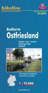 Bikeline Radkarte Ostfriesland