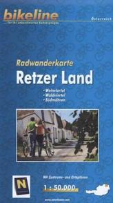 Bikeline Radkarte Radwanderkarte Retzer Land