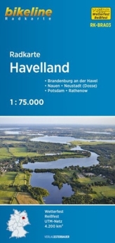 Bikeline Radkarte Havelland