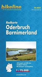 Bikeline Radkarte Oderbruch, Barnimer Land