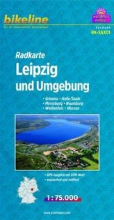 Bikeline Radkarte Leipzig und Umgebung