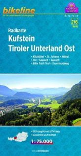 Bikeline Radkarte Kufstein, Tiroler Unterland Ost