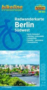 Bikeline Radwanderkarte Berlin Südwest