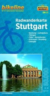 Bikeline Radwanderkarte Stuttgart
